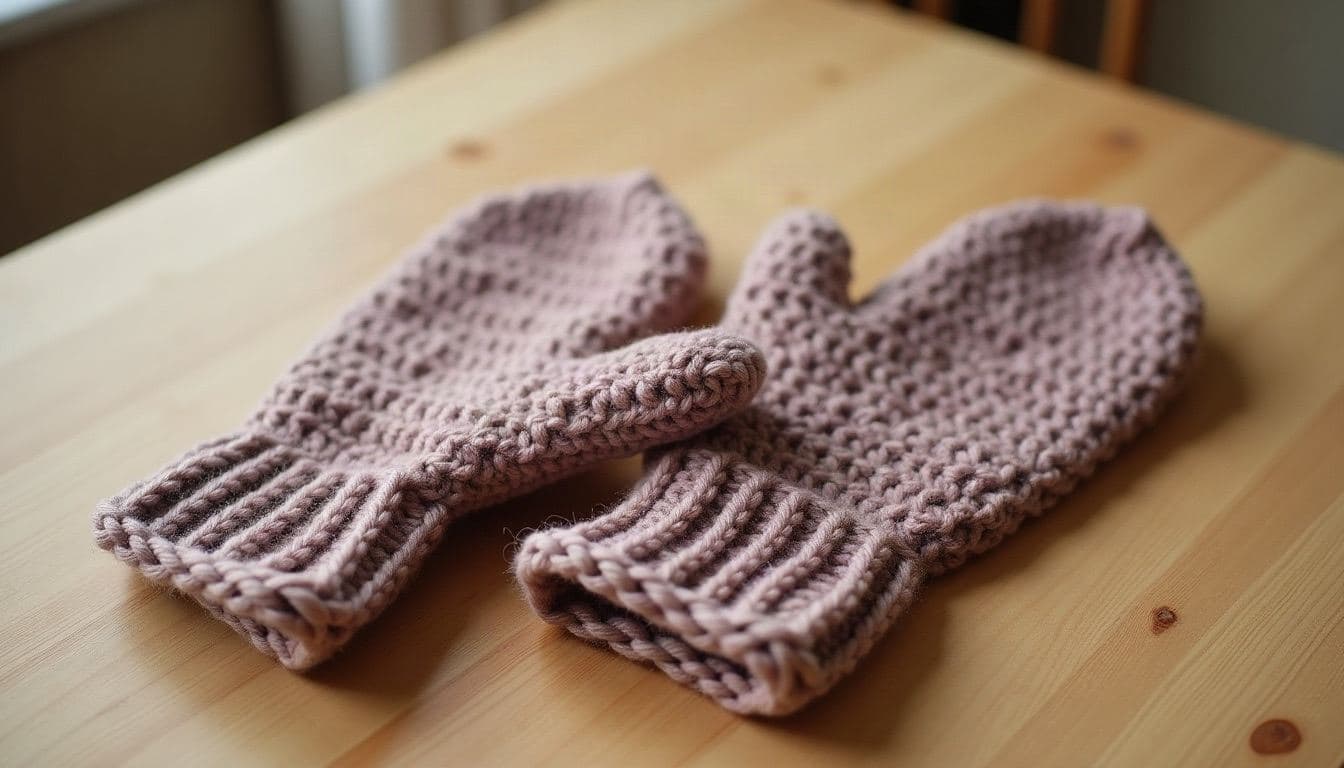 Crochet gloves & mittens