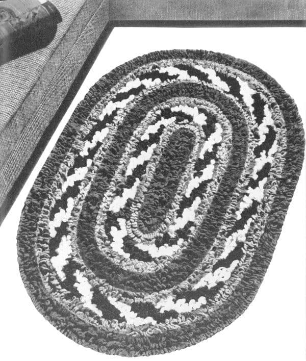 Round and Round rug, from the original book