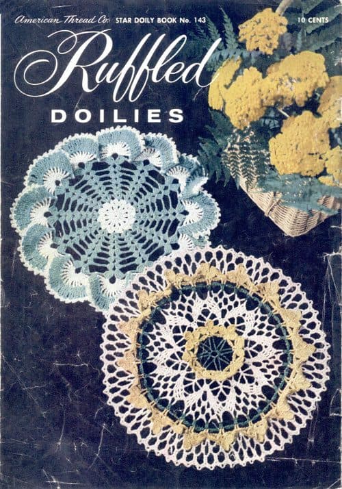 Leaflet cover; the Sea Shell Ruffle is noted as illustrated on the cover