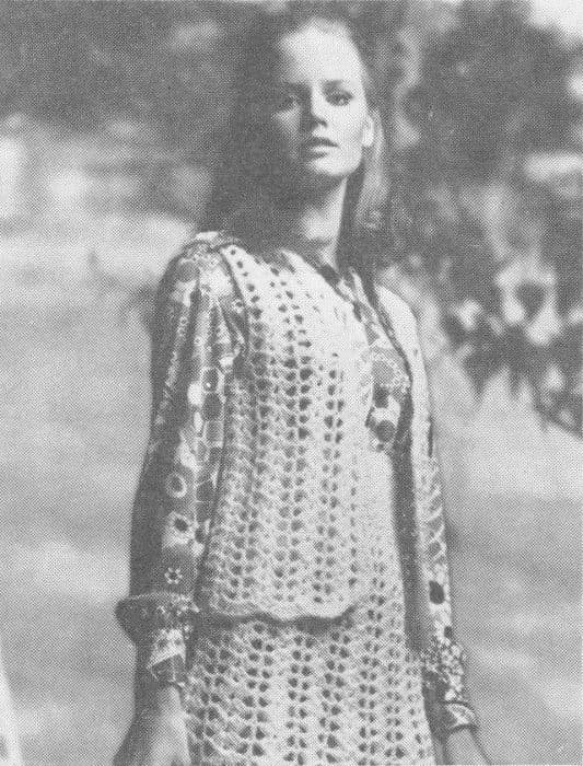 The New High Rise vest and skirt as photographed in the booklet